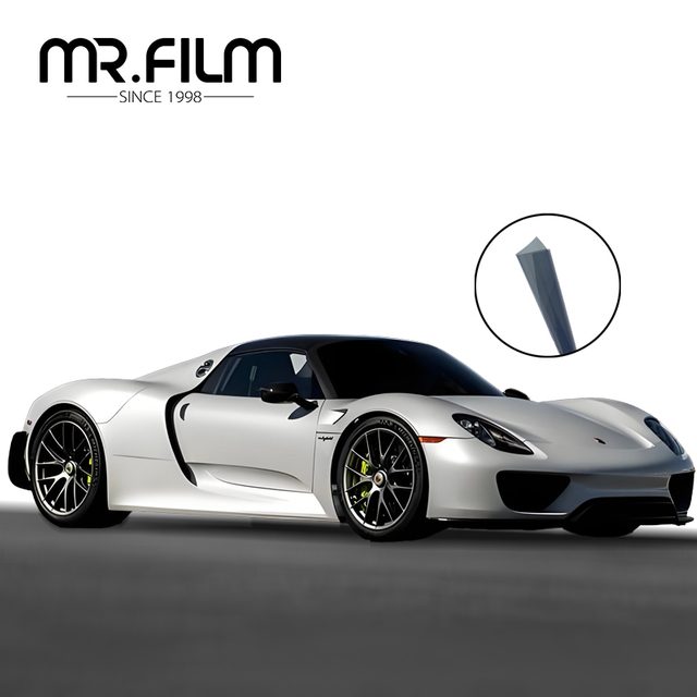 Película de cristal de carbono con reducción de calor para ventanas de automóviles