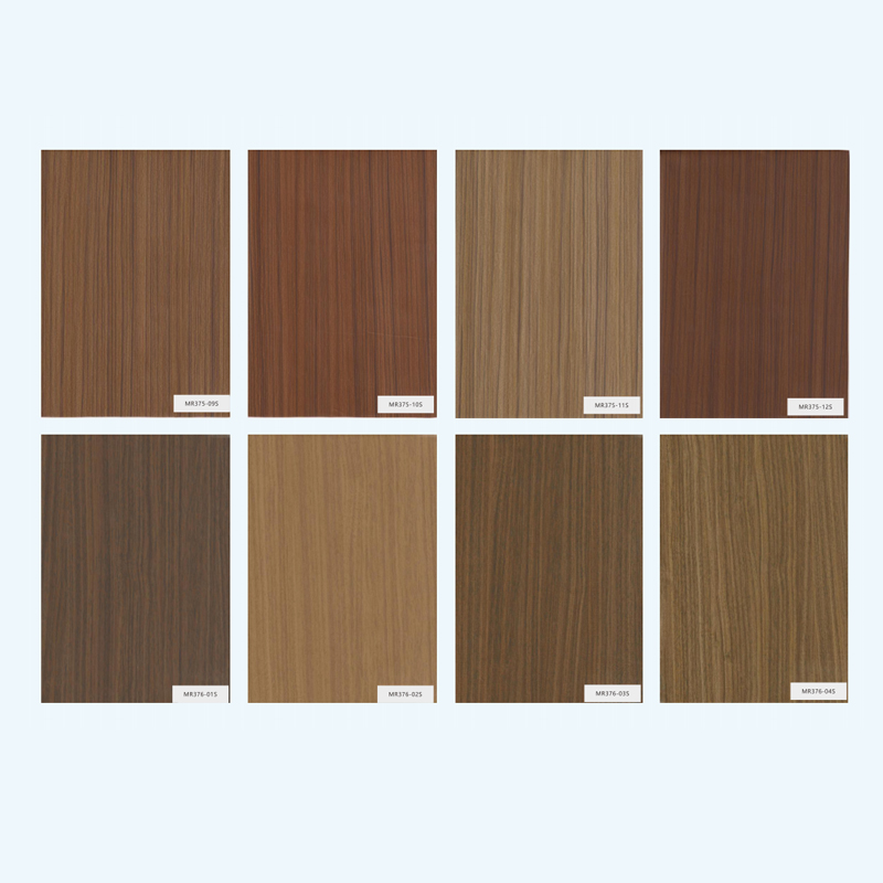 Película de madera con textura en relieve para muebles duraderos y superficies interiores