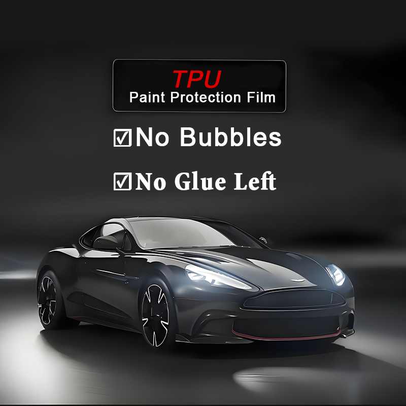 Película de cubierta transparente de protección de pintura de coche de alto brillo y larga duración 
