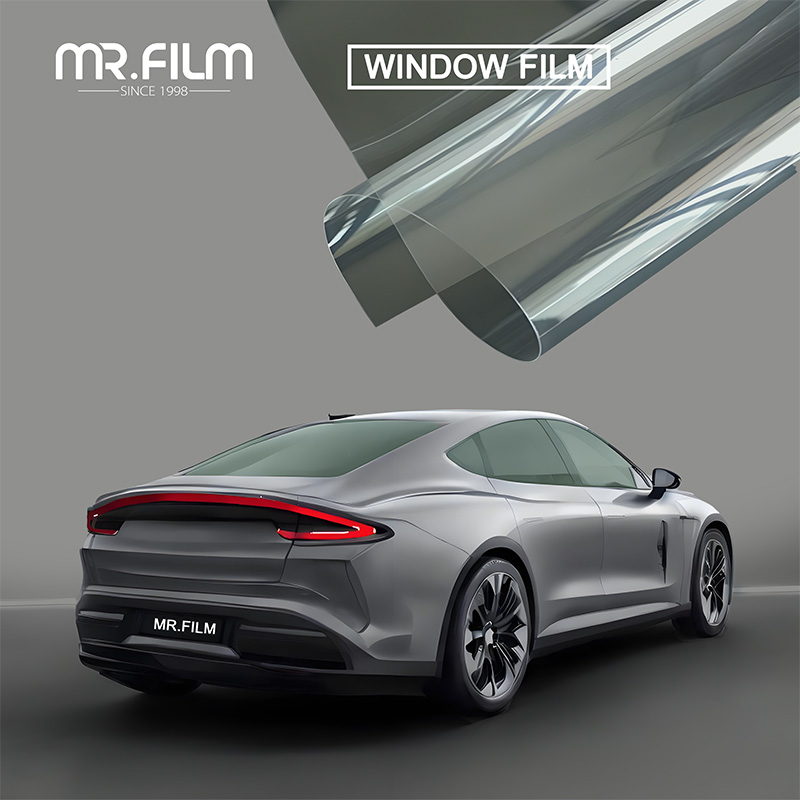 Película protectora para ventana de vidrio para tinte nanocerámico de coche