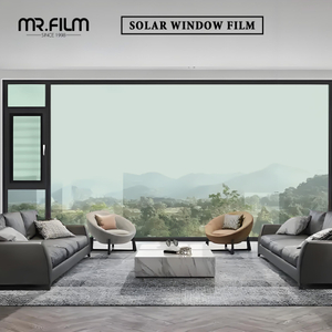 Tinte de ventana residencial de película de vidrio a prueba de explosiones Uvr100%