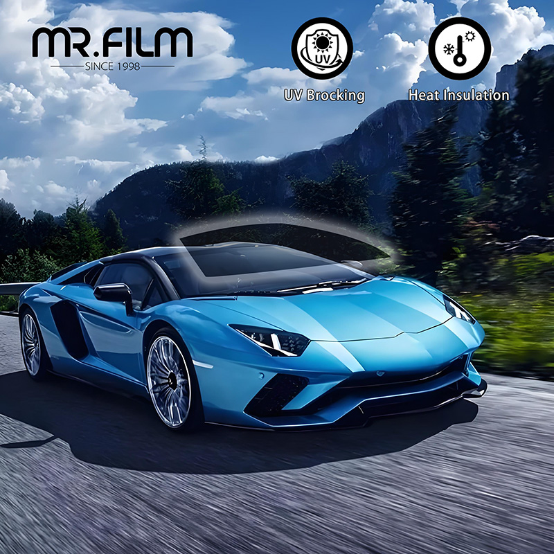 Tinte de coche a prueba de infrarrojos para película de ventana automática