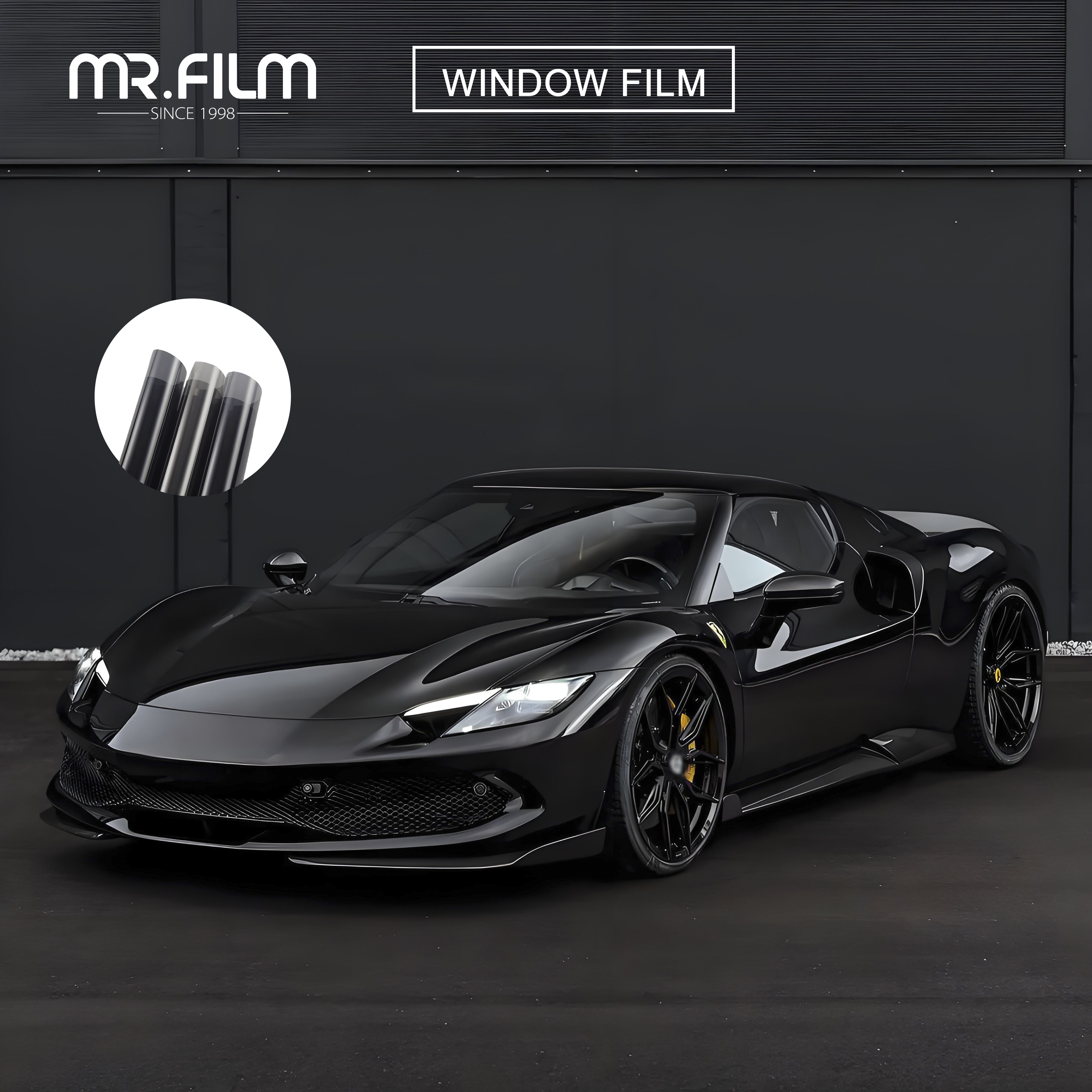 Película para tinte de privacidad automotriz para ventanas de automóviles