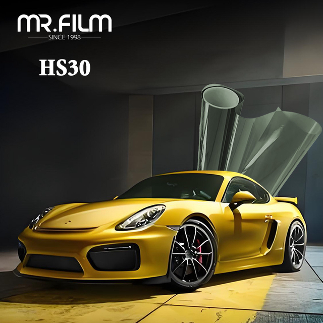 Parasol resistente a los arañazos, película automática para tinte de ventanilla, coche