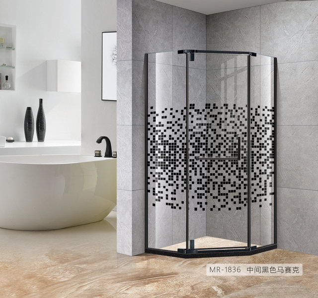 Película de ventana de vidrio para decoración del hogar y baño para puertas de vidrio