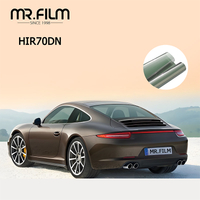 Película para ventana de aislamiento térmico con tinte de vidrio automático