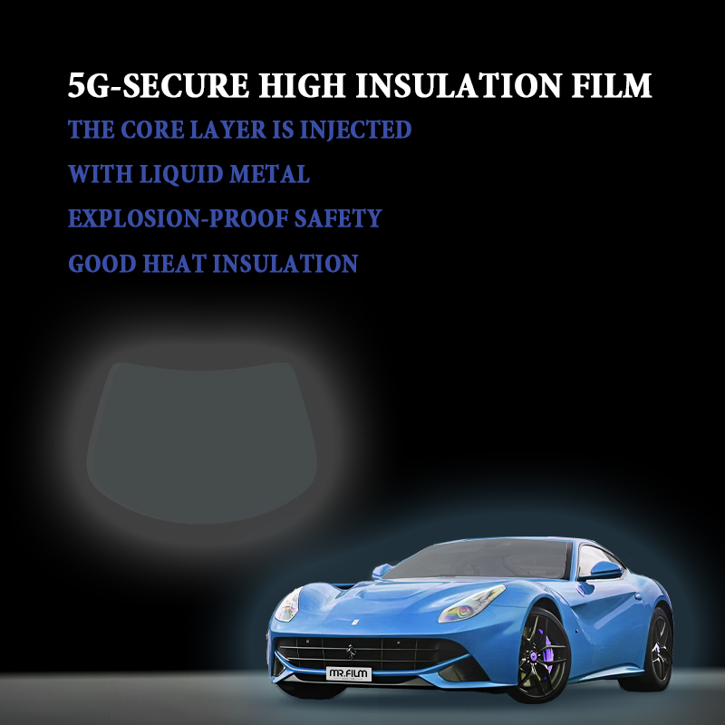 Película de ventana de coche de bloque UVC de material PET de 3MIL de espesor 99%