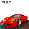 Película superior del abrigo del coche del cambio de color rojo de Ferrari de la resistencia al rayado