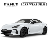 Película de envoltura para automóvil con acabado brillante y protección superior de color blanco perla de diamante de primera calidad 