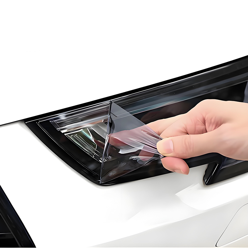 Película protectora ultra oscura de luz negra profunda para personalización de faros