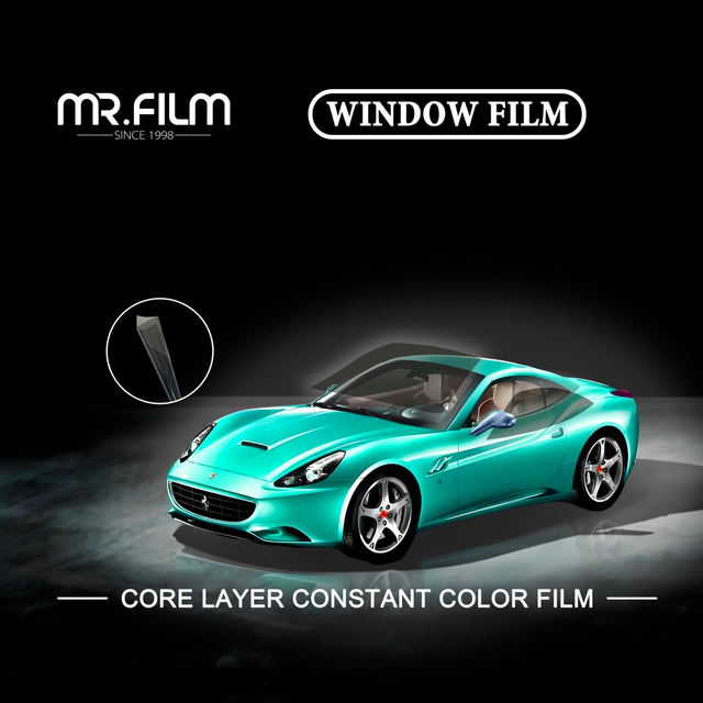 Película transparente para ventana de coche para mascotas con protección ultravioleta y aislamiento térmico