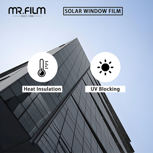 Tinte de ventanas comerciales para películas residenciales de edificios