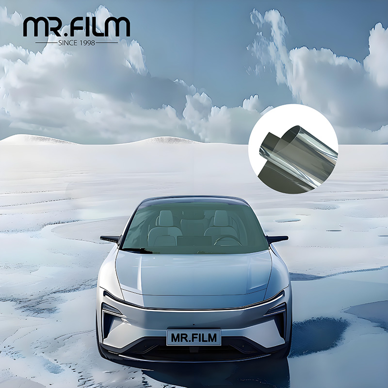 Película protectora para ventana de vidrio para tinte nanocerámico de coche