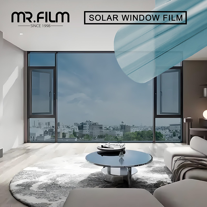 Película de protección solar para ventana de balcón y sala de sol para uso doméstico
