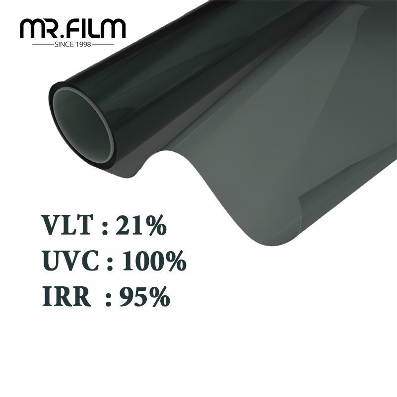 Tinte protector de película solar de aislamiento de ventanas de construcción