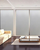 Película para ventana con estampado floral, diseño moderno, tinte decorativo