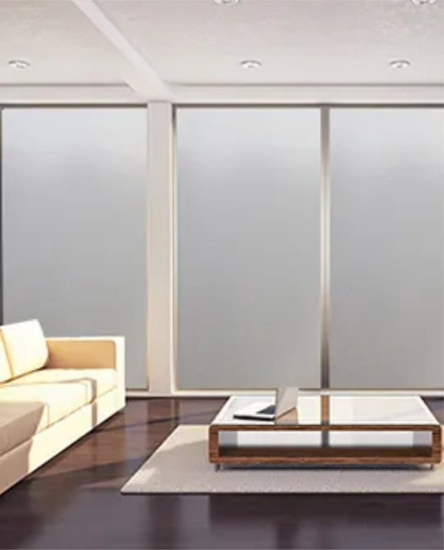 Película para ventana con estampado floral, diseño moderno, tinte decorativo