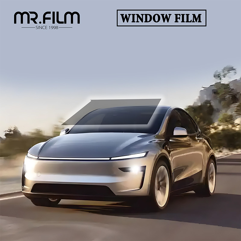 Película para tinte de privacidad automotriz para ventanas de automóviles