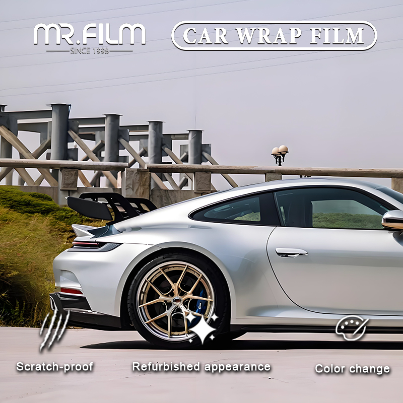 Película para envolver automóviles para protección solar y control solar 