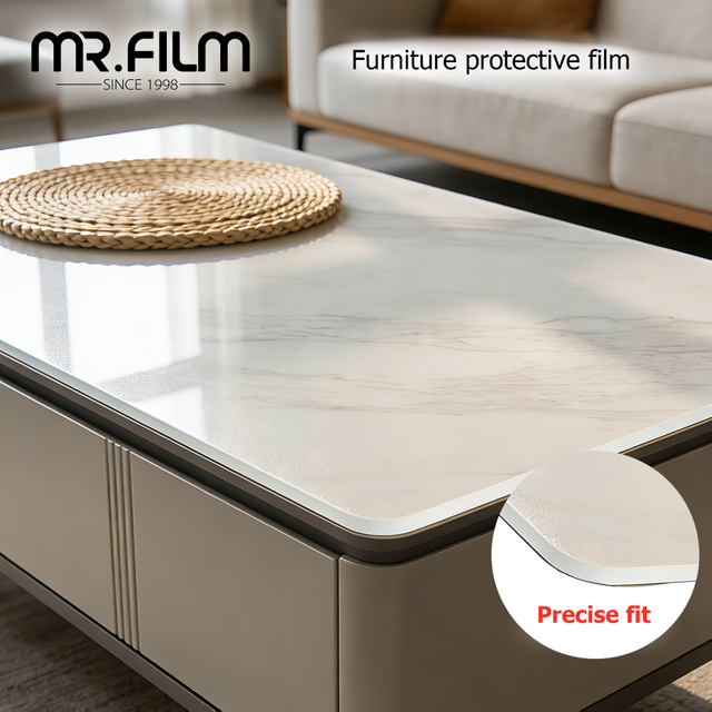 Cubierta de mesa transparente película protectora tinte autoadhesivo