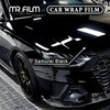 Película protectora de envoltura de coche Samurai Black para cambio de color automático