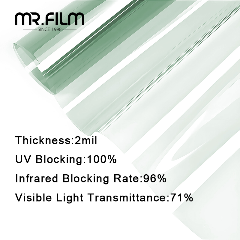 Película de bloqueo 100% UV para ventanas de edificios comerciales