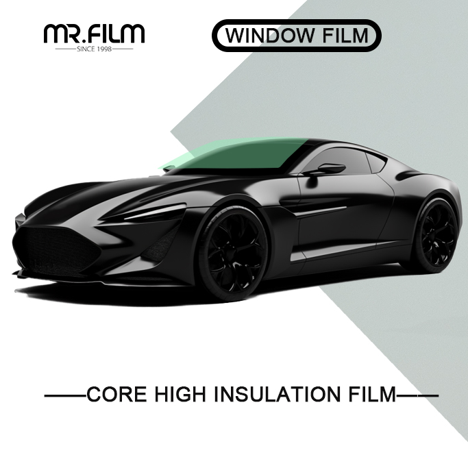 Tinte nanocerámico de película automotriz de aislamiento térmico térmico