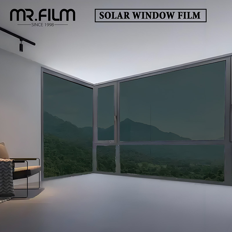 Película de arquitectura de alto aislamiento autoadhesiva antiarañazos de alta calidad