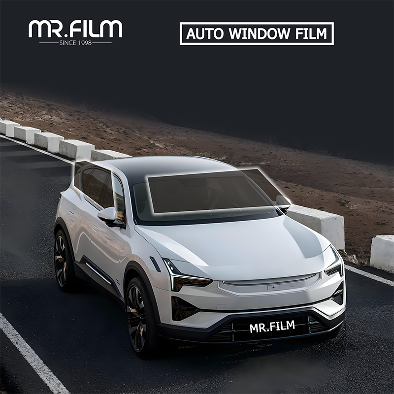 Película reflectante para ventanas con tinte cerámico solar 99% Uvr
