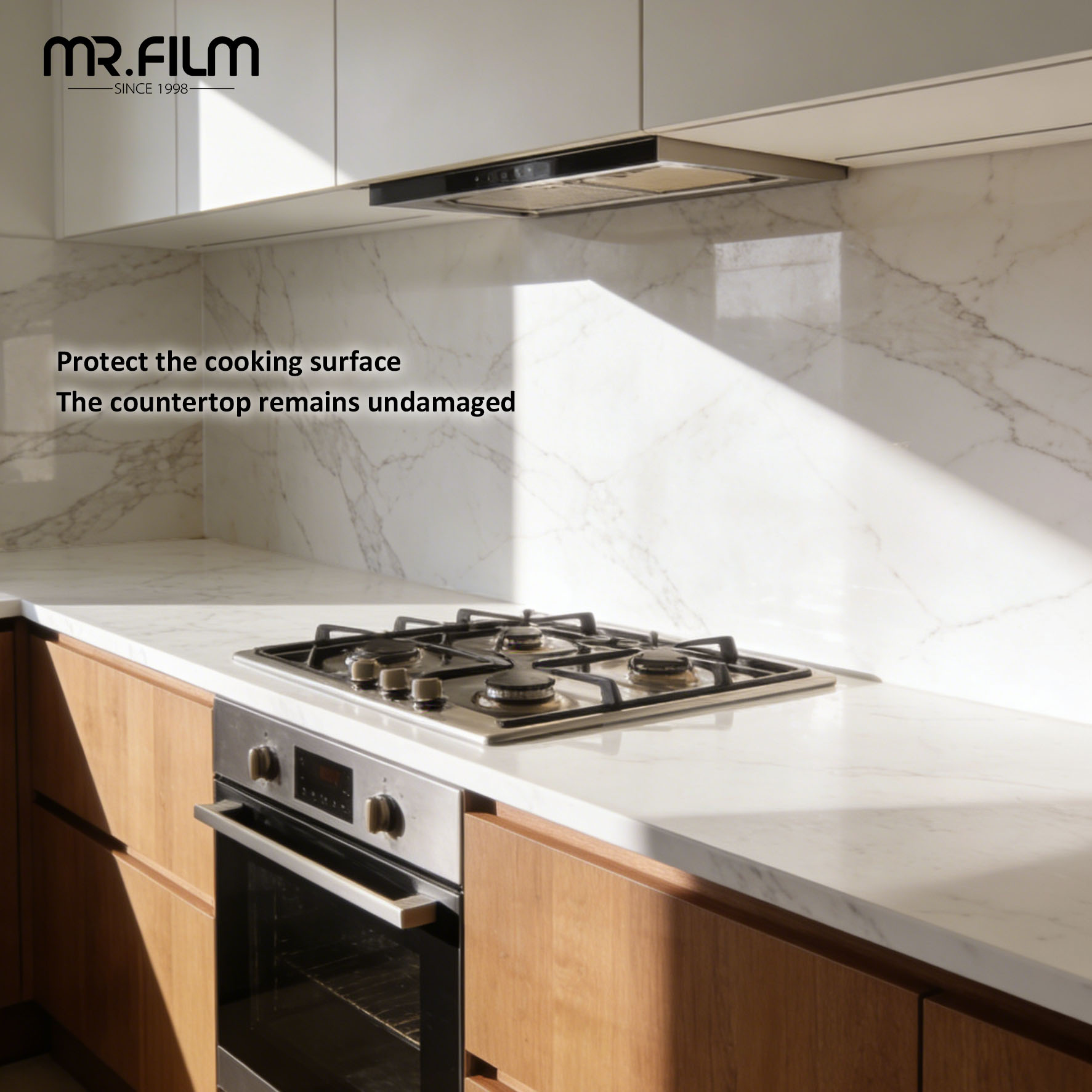 Tinte de patrón de piedra de mármol de PVC Tinte de uso de mesa de alta calidad