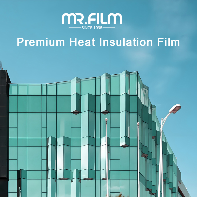 Película de bloqueo 100% UV para ventanas de edificios comerciales