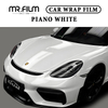 Película de envoltura para automóvil con cambio de color resistente a rayones, color blanco piano de primera calidad 