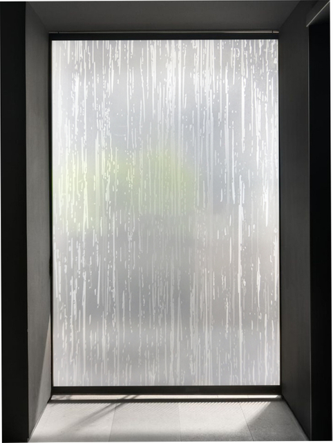 Película decorativa para ventana esmerilada de vidrio de privacidad premium