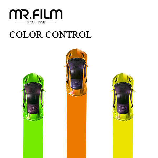 Protección de pintura autocurativa que cambia de color del coche antiarañazos