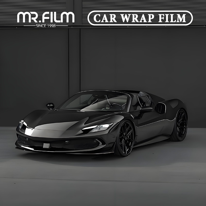 Material de envoltura de carrocería para envoltura de automóvil