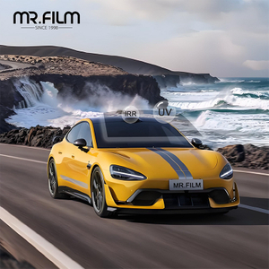 Película aislante para el cuidado de la piel HD Tinte para ventanas al atardecer