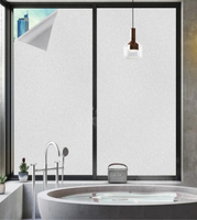 Película decorativa de vidrio profesional para ventana, tinte de vidrio termofusible texturizado
