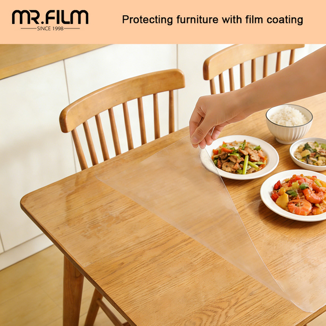 Película protectora de superficie suave Tinte en rollo ultra transparente