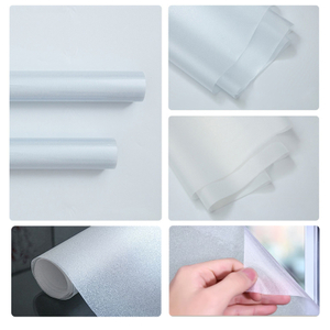 Película de aislamiento térmico decorativa esmerilada transparente