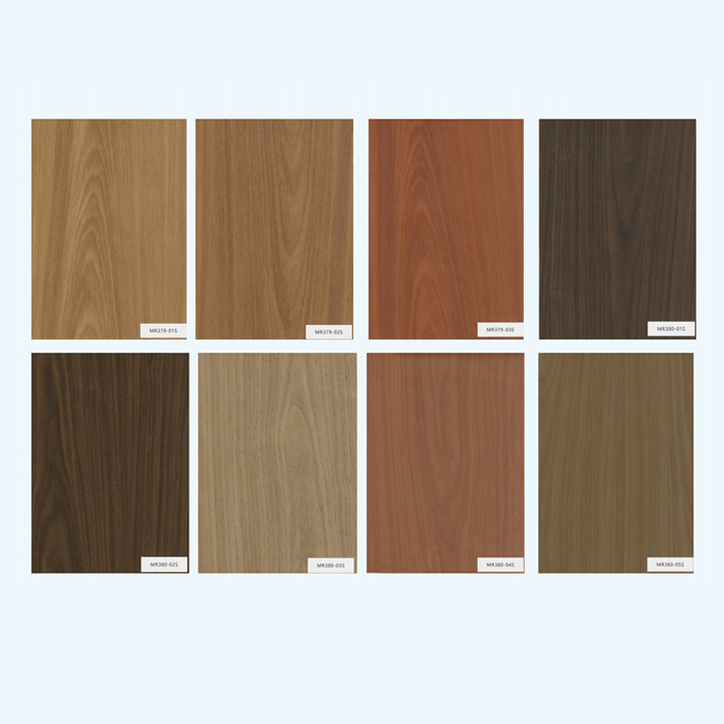 Película de madera con textura en relieve para muebles duraderos y superficies interiores