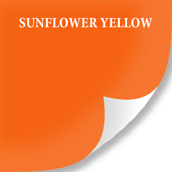 Película del abrigo del coche del amarillo del girasol de la transformación del color de la prueba del rasguño 