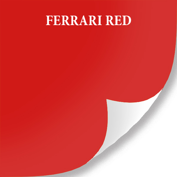 Película superior del abrigo del coche del cambio de color rojo de Ferrari de la resistencia al rayado