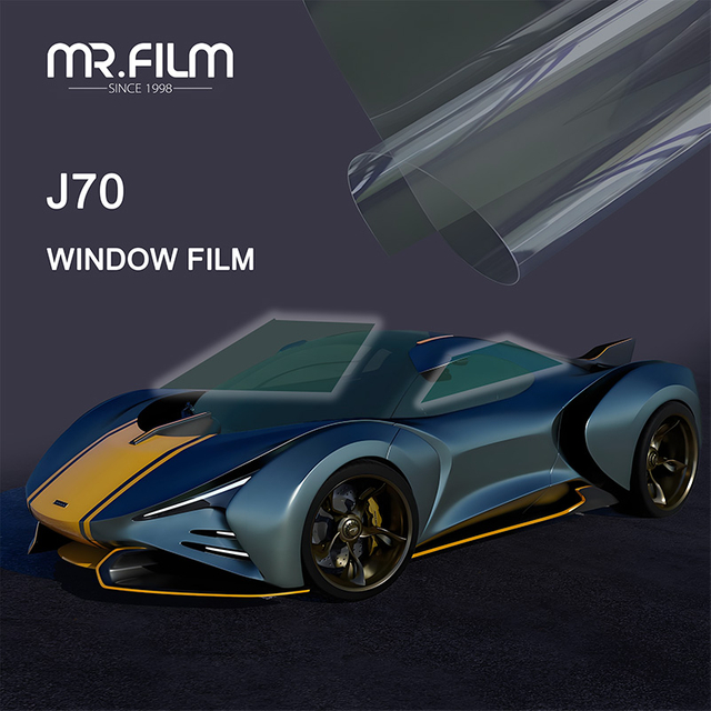 Película protectora para ventana de vidrio para tinte nanocerámico de coche
