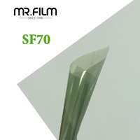 Rechazar el tinte solar de la ventana del coche de la película de alto aislamiento térmico