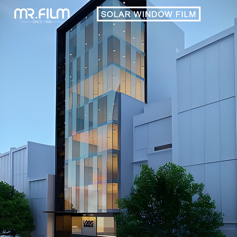 Película para edificios Protección solar Tinte de ventanas Solar