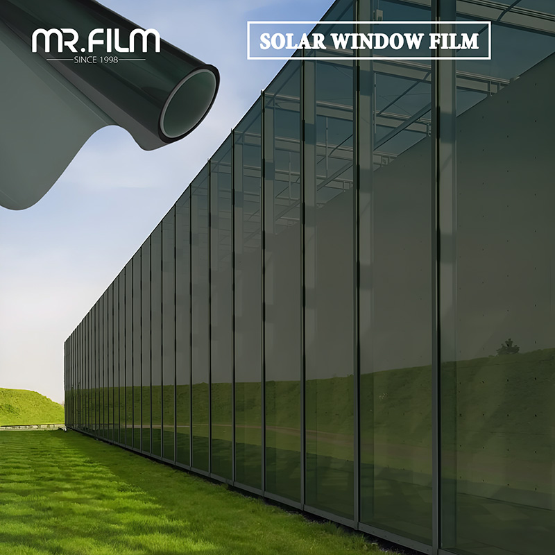 Tinte protector de película solar de aislamiento de ventanas de construcción