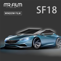 Película de privacidad para ventana de vidrio, tinte cerámico para coche