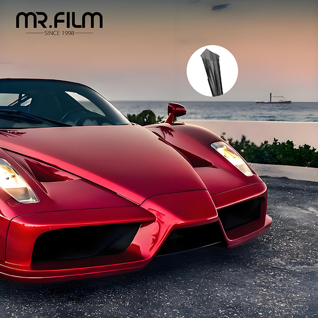 Película protectora contra rayones para tinte de ventana solar de automóviles