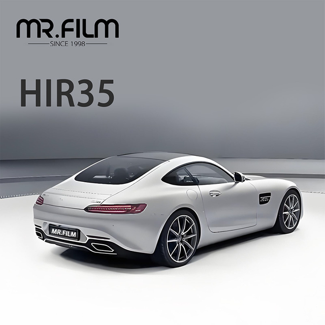 Tinte sobre películas para teñir ventanillas de automóviles de vidrio