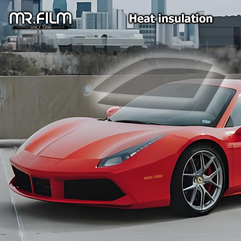 Película de cerámica que bloquea el tinte solar para ventanas